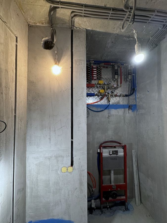ЖК Level Лесное — электромонтаж квартиры 84 м², Москва